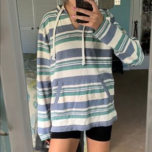 lucky brand striped pull over
